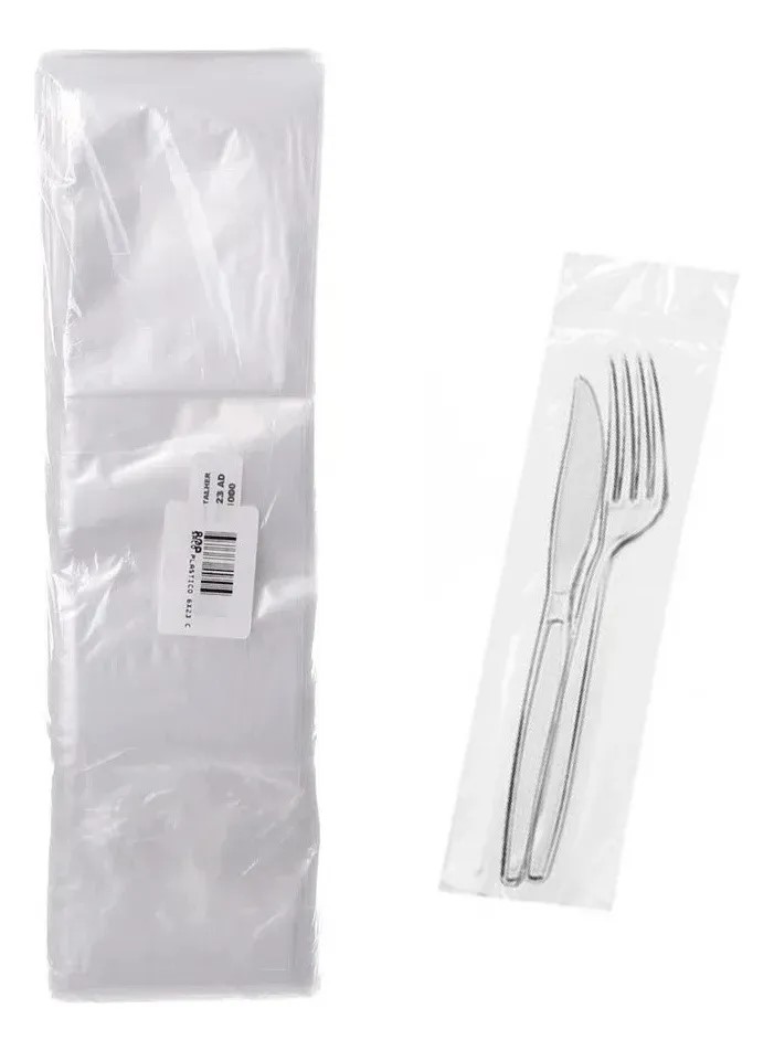 SACO PLASTICO 6 X 26 ALTA - PCT C/500